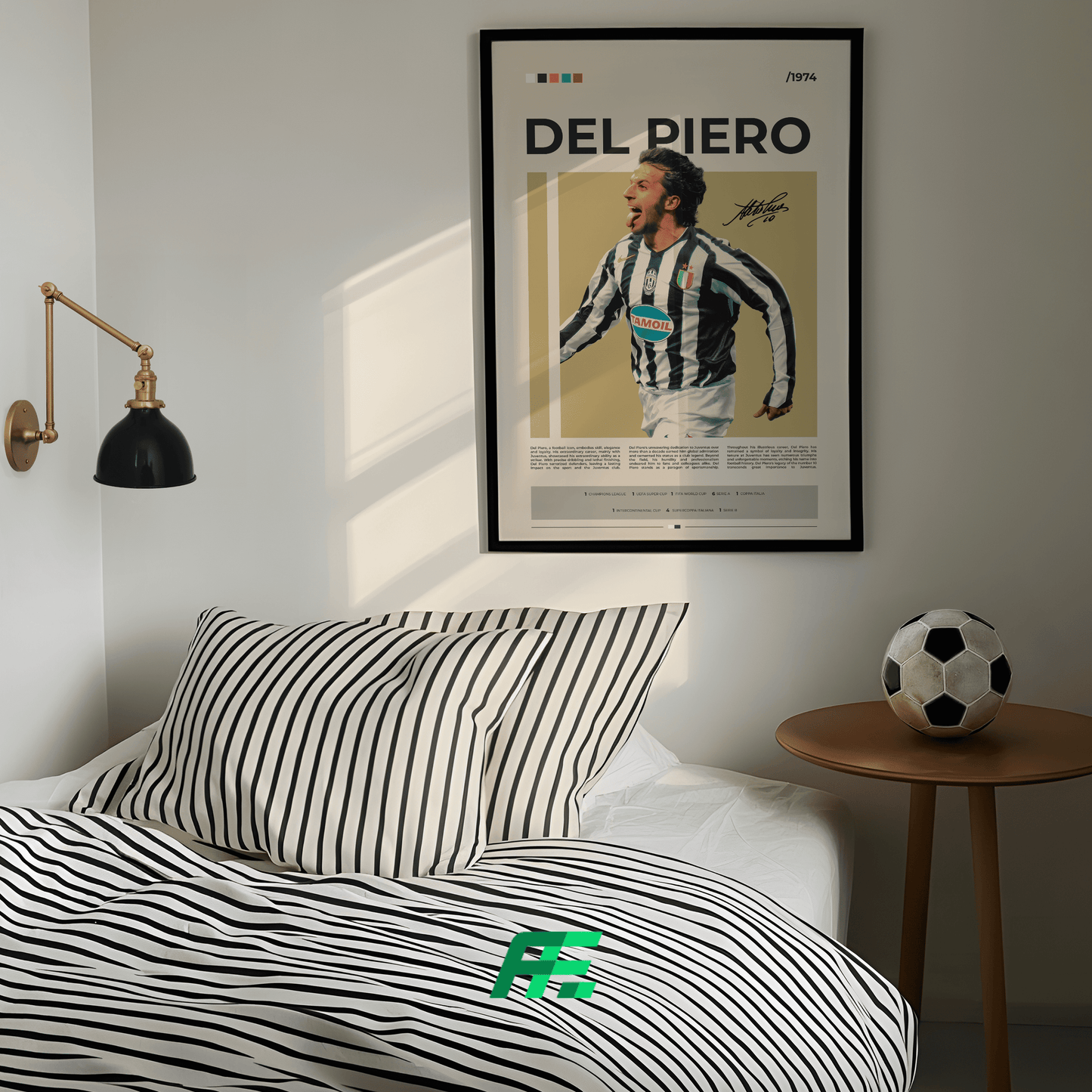 Alessandro Del Piero Juventus ikonische Feier