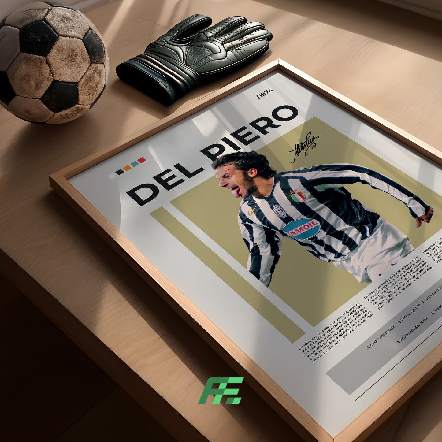 Alessandro Del Piero Juventus ikonische Feier