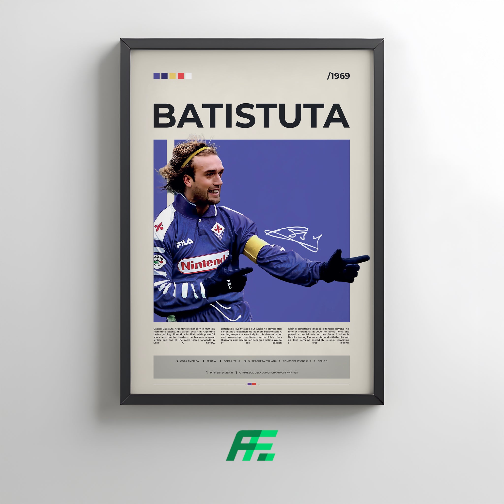 Gabriel Omar Batistuta Fiorentina
