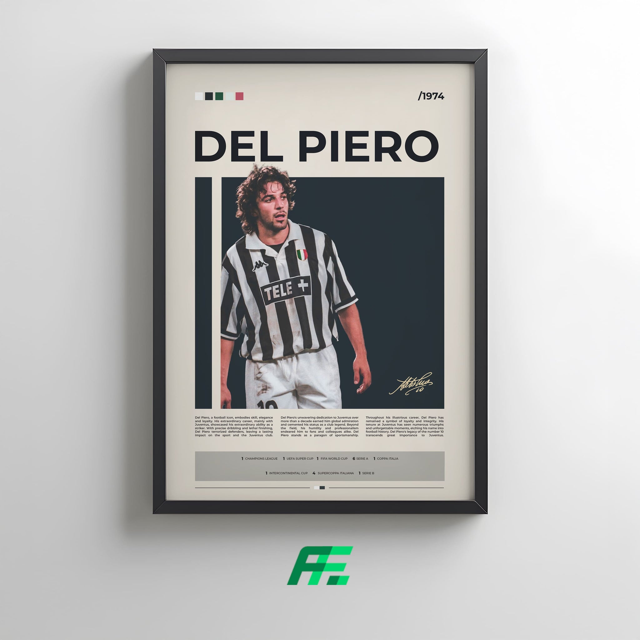 Alessandro Del Piero Juventus Vintage