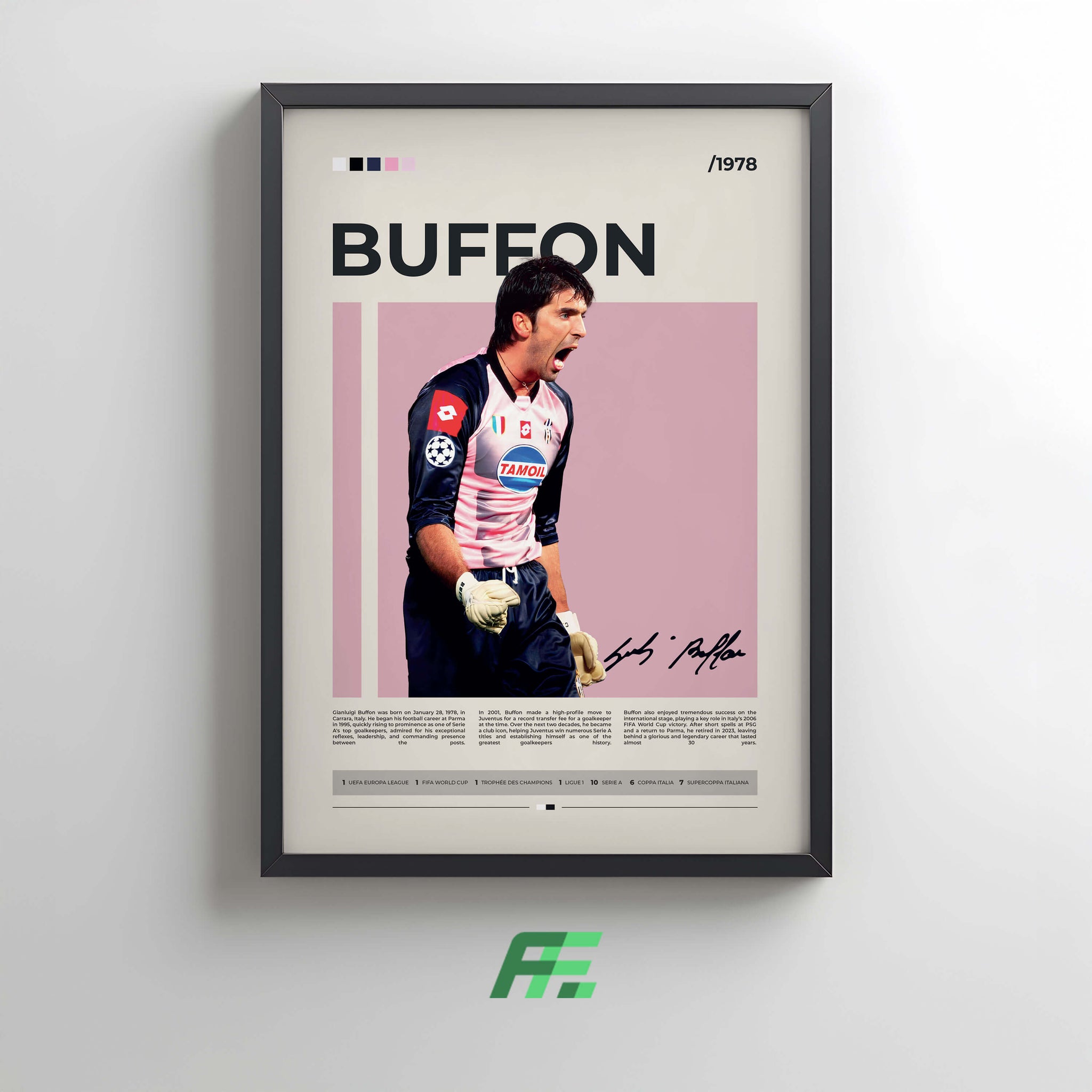 Gianluigi Buffon Juventus Vintage