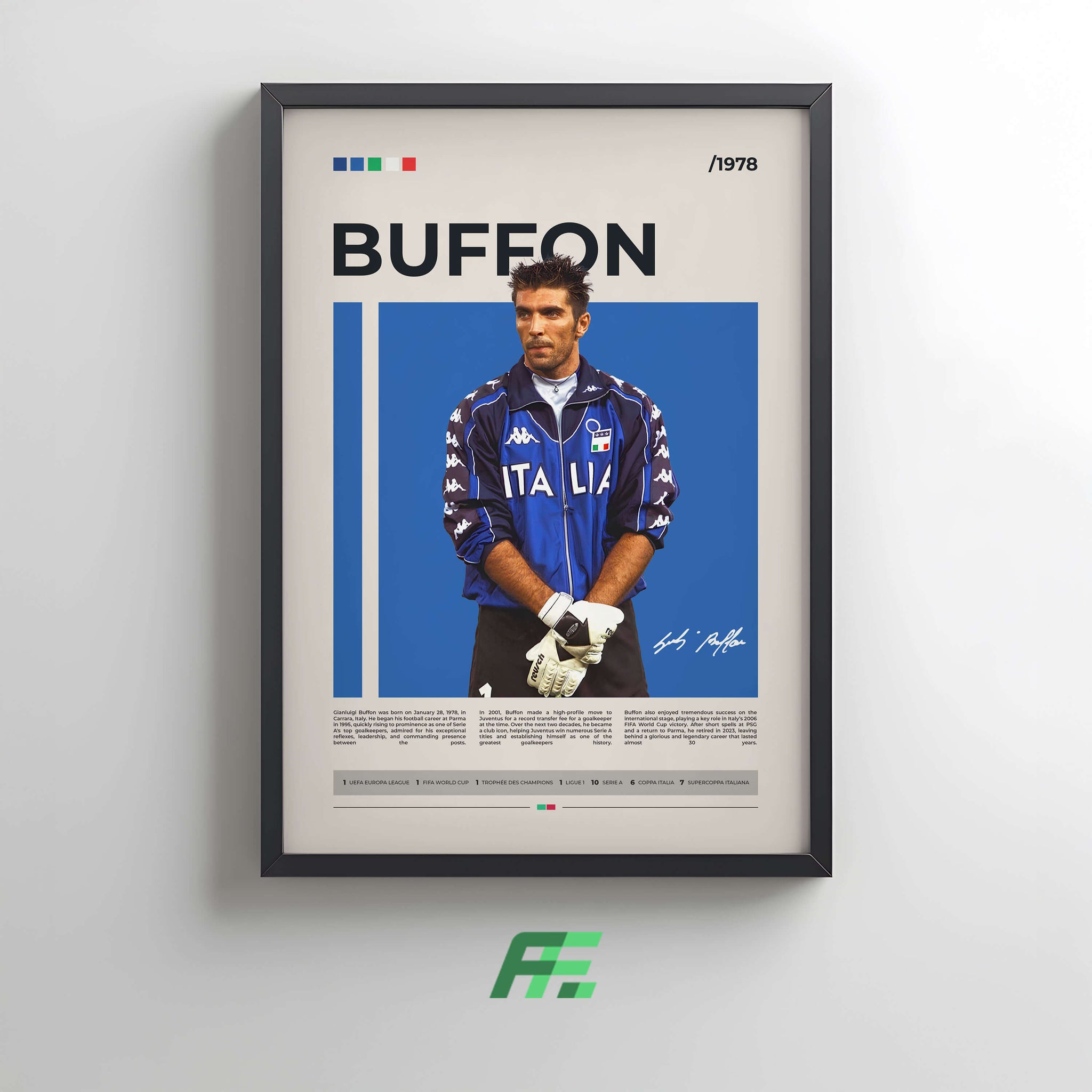 Gianluigi Buffon Italy Vintage