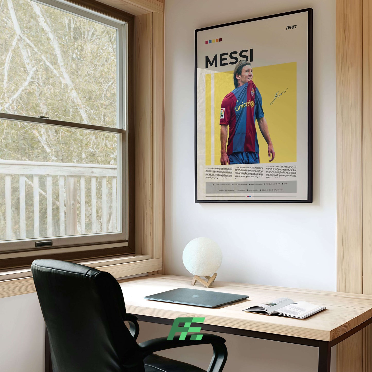 Lionel Messi Barcellona Vintage